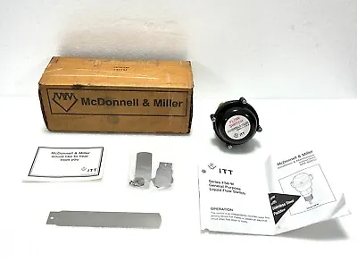 Mcdonnell & Miller FS8-W Flow Switch #120601 1'' NPT • $237.50