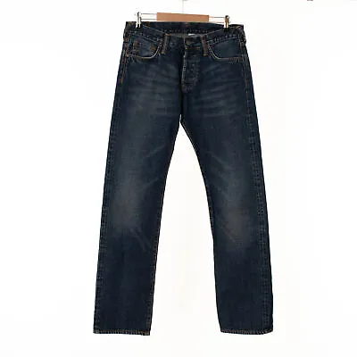 Men's EVISU Blue Jeans Size 30 • $328.37