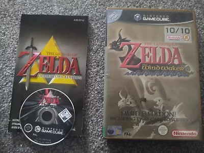 Legend Of Zelda: The Wind Waker (Limited Edition) GameCube PAL W/collectors Edit • £45