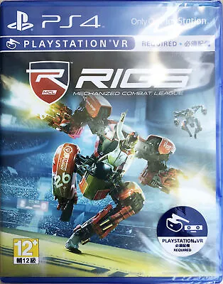 PS4 PSVR RIGS Mechanized Combat League 机械化战斗联盟 新世纪战甲大赛 HK Chinese/English Game • $28.55