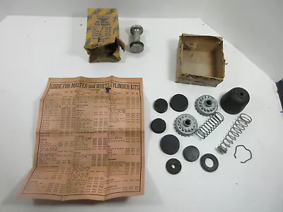 1940's Old Stock Master Brand Mc251-253 Hydraulic Cylinder Repair Kit For Parts • $19.99