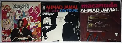 60s - 70s Funky Jazz LP Lot Of 3 Mongo Santamaria - Ahmad Jamal • $24.50