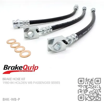 Brakequip Brake Hose Kit [1980-84 Holden Wb Statesman Deville & Caprice] • $114.50