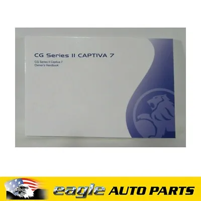 $20 • Buy Holden Captiva Cg7 Series 2 Owners Handbook Genuine Gm # 92253129