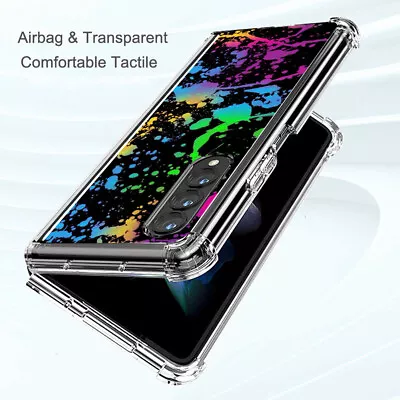 $20.50 • Buy For Samsung Z Flip3 Fold3 Galaxy  Z Fold4 5G Case Cover TPU Coloful  Pattern