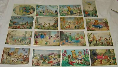 Medici Society Postcards 21 Pcs Molly Brett Vtg Art Forest Animals Woodland • $32.32