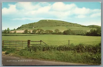 WARMINSTER Wiltshire Cley Hill Postcard J Salmon Unposted • £1.75