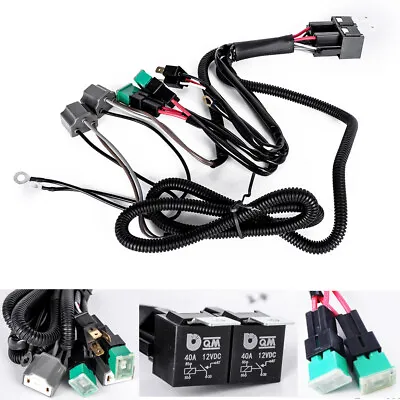 H4 Headlight Relay Harness Wire Adapter Kit For Toyota H6014 H6054 H5054 H6054LL • $19.99