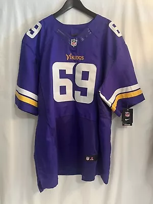 Minnesota Vikings Jared Allen #69 Nike Men's NFL Retired Game Jersey SZ 60 • $155