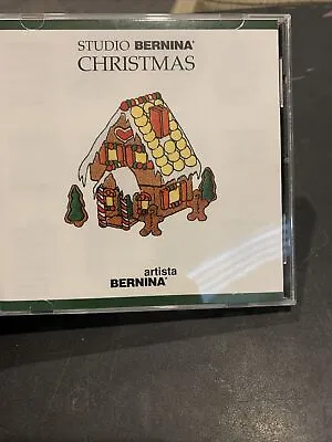 Studio Bernina - Christmas - Artista Machine Embroidery Card & Case Made In USA • $14.99