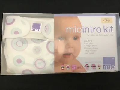 £15.99 • Buy Bambino Miointro Kit Reusable Nappies Cover Liners & Miofresh 5/7 Kgs Newborn