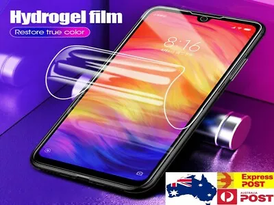 $4.37 • Buy For Pocofone F1 Xiaomi Mi 9T SE 8 6 5 Redmi Note 6 7 8 Hydrogel Screen Protector