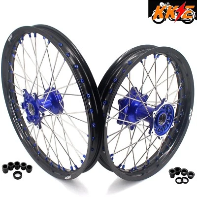 $449 • Buy KKE 21/18 Cast Wheels Set For Yamaha YZ125 250 1999-2021 YZ250F YZ450F 03-2020