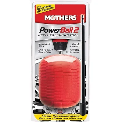 MOTHERS POWERBALL 2 Polishing Tool 05143 Power Ball HOLIDAY GIFT! • $36.49