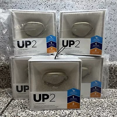 5x UP2 Jawbone Wireless Activity And Sleep Tracker New Sealed Box Silver • $24.99