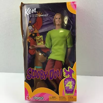 BARBIE Scooby-Doo! KEN AS SHAGGY 2002 #B3283 MATTEL. Damaged Box.  Free Post Aus • $100