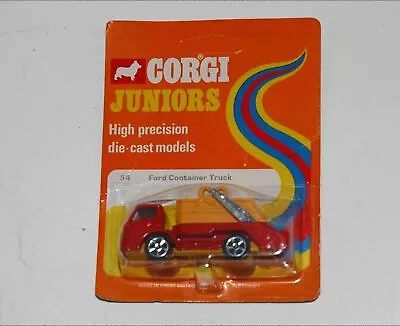 £19.50 • Buy Corgi Juniors 54 Ford Skip Truck, Mint On Unopened Blister Pack