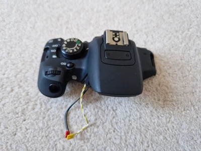 £25 • Buy Canon 700D 650D Top Assembly With Flash And Controls Untested