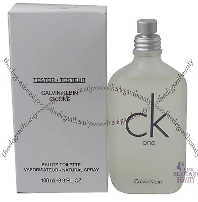 Ck One By Calvin Klein 3.4/3.3 Oz Edt Spray For Unisex New In No Box Same As Pic • $21.95