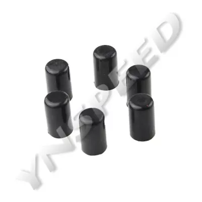 6pcs Silicone Blanking Cap Intake Vacuum Hose End Bung Plug Silicone • $7.10