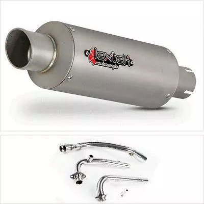 Lextek Exhaust System Stainless Steel 240mm Exhaust For Yamaha T-Max 530 14-16 • $337.18
