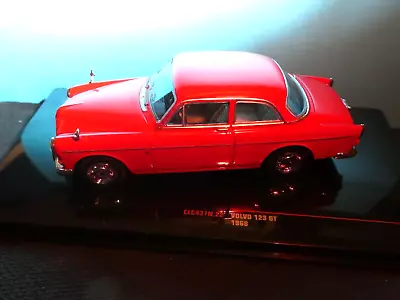 Volvo 123 GT 2door  'Amazon ' In Red With Light Tan    1:43rdScale Ixo Classic • $49.72
