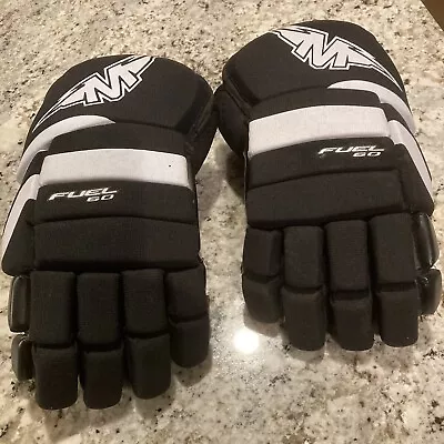 Mission Fuel 60 Ice Hockey Gloves - 12 Inch  Black White • $45