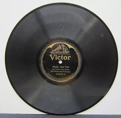 Paul Whiteman - Marie & On The 'Gin 'Gin 'Ginny Shore - Victor 78 RPM  1922 • $7.38