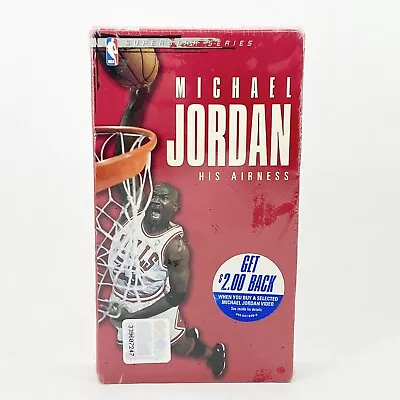 Michael Jordan His Airness VHS Sealed Video Tape NBA Basketball 1999 Polygram • $40