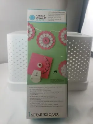 Martha Stewart Circle Edge Punch Starter Set New NIB Craft Scrapbook Holiday  • $56.99