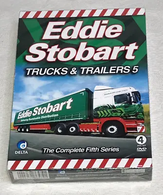 EDDIE STOBART - Trucks & Trailers : Complete Fifth Series 5 Rare New DVD Boxset • £29.99