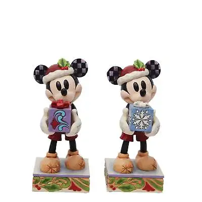 Jim Shore Secret Santa - Santa Mickey With Gift 6013060 New For 2023 Jim Shore S • $55