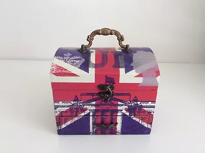 Jewellery Box With Union Jack And Ionic Tower Bridge Design • £15.99