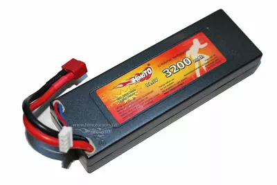 Drums Rechargeable Li-Po 3200mAh 111V 3S 3 Cell Burst 50c Disch. 25c HIMOTO • £34.30