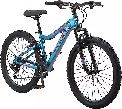 Flatrock Hardtail Mountain Bike For Youth Adult Men Women 21-Speed Twist Shifte • $406.88