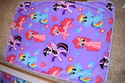 L3 40x50 MY LITTLE PONY Purple Plush Toddler Throw Baby Blanket • $45.99