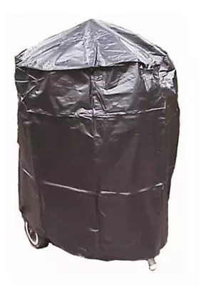 BQC016 68.5cm Dia Black Waterproof Hooded Kettle BBQ Cover • $13.83