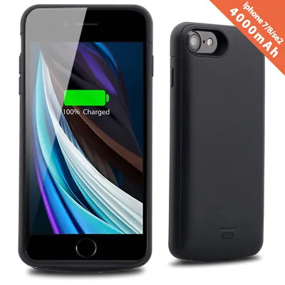 $70.99 • Buy Charger Case, Adds 2x Extra Battery Life For Apple IPhone SE 2nd Generation 2020