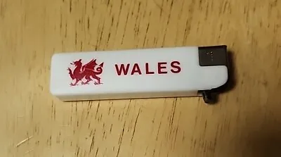 Vintage Wales White Lighter Dragon Design Souvenir Vacation Trip  • $19.99