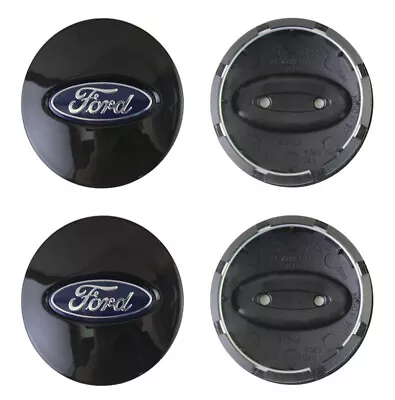 4X Hub Caps Wheel 65MM Centre Caps Car Rim Emblem Badge Cover Silver Fits Ford • $16.99