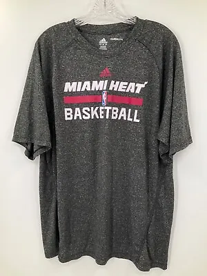 Miami Heat #3 Dwyane Wade Game Used Black Adidas Short Sleeve Shirt Size- Large • $299