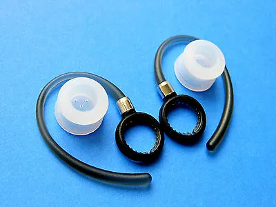 NEW 2 Gray (EFP) Ear-loops And 2 Eartips For Motorola HX600 Boom And H17 H17txt • $15.99