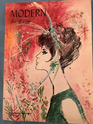 Retro Modern Beauty Shop December 1965 • $14.75