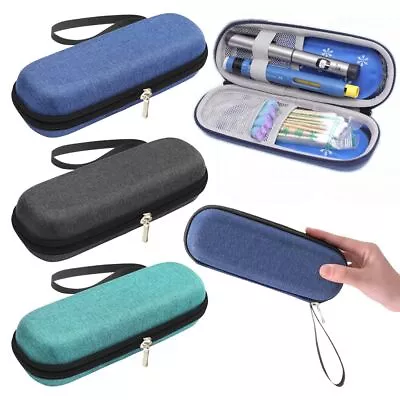 Thermal Insulated Pill Protector Medicla Cooler Insulin Cooling Bag Travel Case • £4.91