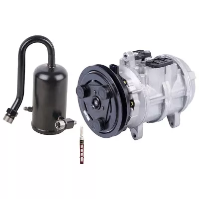 For Ford F100 F150 F250 F350 & Bronco AC Compressor W/ A/C Drier & Exp TCP • $274.41