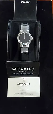 Movado Vizio Swiss Made Stainless Steel Men's Watch 1605119 • $500