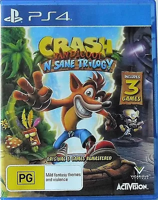 Crash Bandicoot N Sane Trilogy PS4  • $39.95