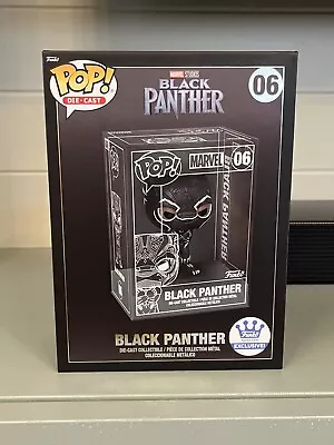 Funko Pop Die Cast Disney Marvel Black Panther 06 Common Diecast • £27.99