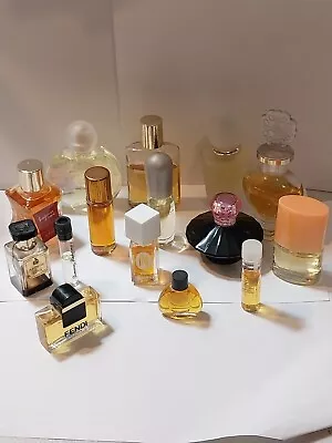 15 Miniature Perfume Mini Splash Spray Travel Size Assorted Brands USA France • $57