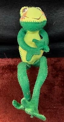 Vintage Annalee Mobilitee Doll Posable Frog 1969 • $17.50